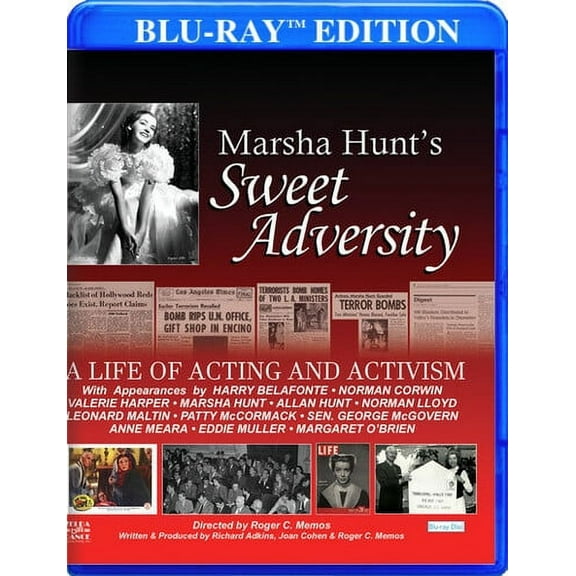 Marsha Hunt's Sweet Adversity (Blu-ray), Indie Rights, Documentary
