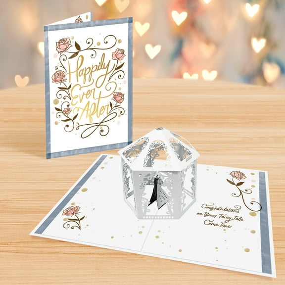 Designer Pop!, Wedding Greeting Card – Happily Ever After and 3D Gazebo Wedding (1 Card with Envelope)