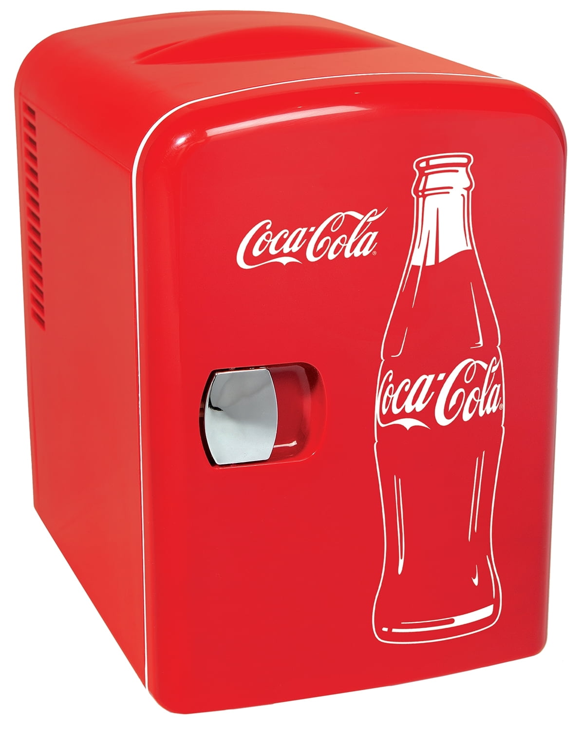 Classic Coca Cola 6 Can Personal Mini Cooler and Fridge - Walmart.com ...