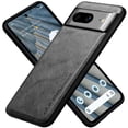 thumbnail image 7 of X-level Google Pixel 8 Case, Anti-Scratch Premium PU Leather Soft TPU Bumper Shockproof Protective Phone Cover Case for Google Pixel 8 (Black), 7 of 7