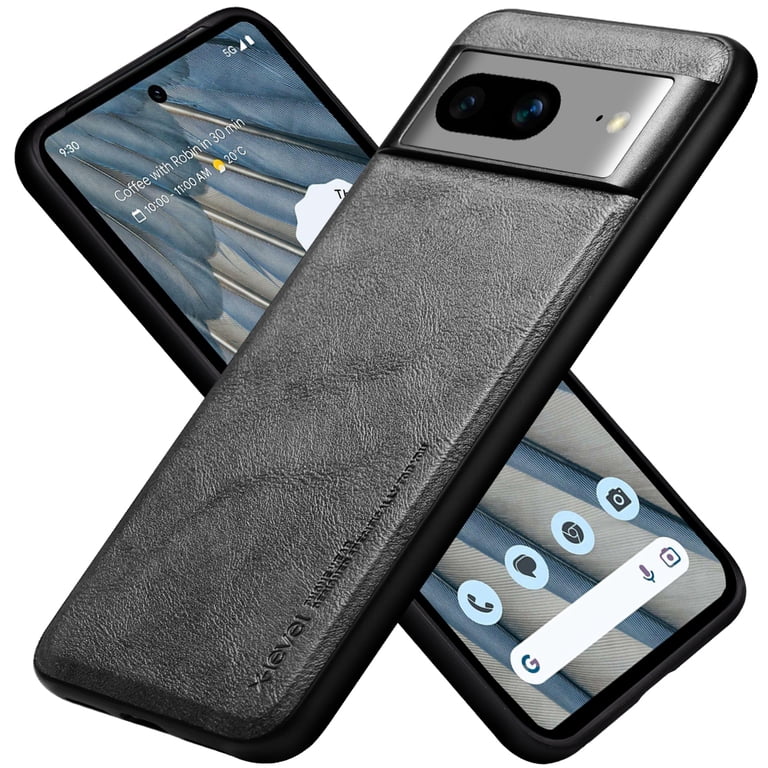 B>X-level</b> <b>Google</b> <b>Pixel</b> <b>8</b> <b>Case</b>, <b>Anti-Scratch</b> Premium PU Leather Soft Tpu Bumper Shockproof Protective Phone Cover Case For Google Pixel 8 Green