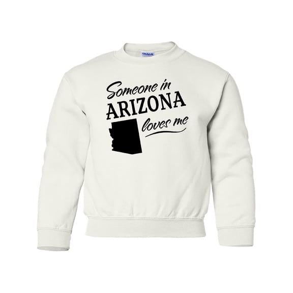 Inktastic Someone in Arizona Loves Me Youth Sweatshirt