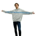 thumbnail image 5 of Valentine's Day Matching Hoodies for Couples I Love You This Much Sweatshirt Long Sleeve Pullover Tops Cute Oversized Sweatshirt for Him Her, 5 of 8