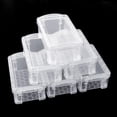 thumbnail image 1 of Caja de Almacenamiento testyu Pequeña Plástica Apilable Paquete de 6, 1 of 6