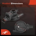 thumbnail image 2 of A-Premium Fuel Vapor Leak Detection Pump Compatible with Dodge Ram 1500 2004-2006, Ram 2500 2006, Ram 3500 2006, Dakota 2005-2006, Durango & Jeep Grand Cherokee, Commander & Mitsubishi Raider, 2 of 9