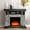 Brick-Grey, variant on 45" Electric Fireplace with 23" Firebox & Remote Control,Grey