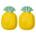 thumbnail image 1 of 2pcs Ceramic Relish Plate Practical Seasoning Dish Soy Sauce Dish Condiments Dish, 1 of 8