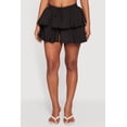 thumbnail image 3 of Women's Drawstring Waist Ruffle Tiered Skort, 3 of 5