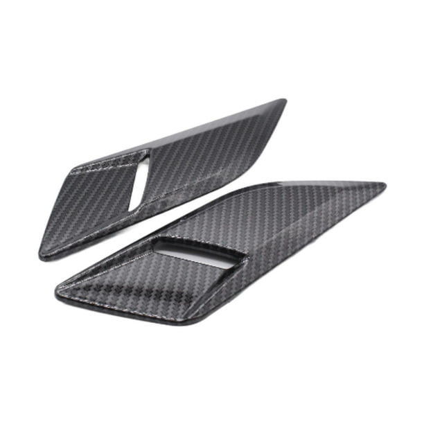 Moldura de ventilación del capó del automóvil,Repuesto de moldura de ventilación del capó del automóvil,Embellecedor de salida de aire del capó,fácil instalación,Cubierta decorativa de