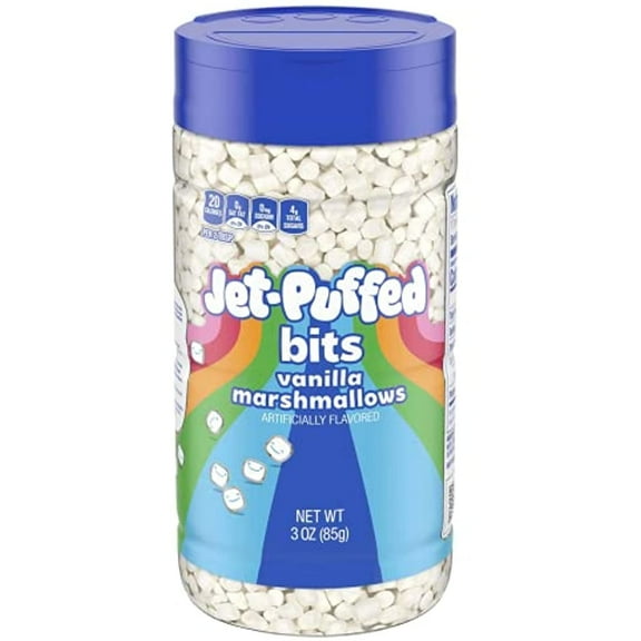 Kraft Jet-Puffed Vanilla Mallow Bits Set Of 2 Marshmallows!