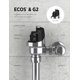 thumbnail image 2 of Sloan EBV-130-A Conjunto de botón de cubierta de descarga única - Para uso con fluxómetros de sensor Sloan G2 y ECOS Botón de anulación manual de repuesto Piezas originales OEM 0325172, 2 of 2