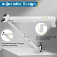 thumbnail image 6 of Universal Heavy-Duty Window AC Bracket – Indoor Installation, Supports Up to 165lbs for 5,000-12,000 BTU Units, 6 of 16