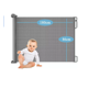 thumbnail image 2 of Puerta de Seguridad Retráctil Arizona de 180x86 Cm para niños y bebes Color Gris, 2 of 4