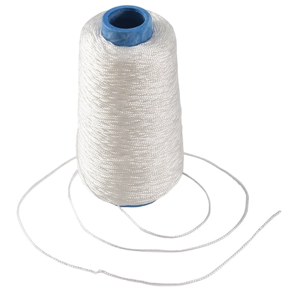 400m 80lbs Nylon Twisted Bowstring Thread Fishing String Sewing Cord Kite Line, White