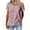 Pink, variant on Sequin Tops for Women Party Night Crew Neck Short Sleeve Sparkle Top Casual Dressy Loose Fit Glitter Shirts