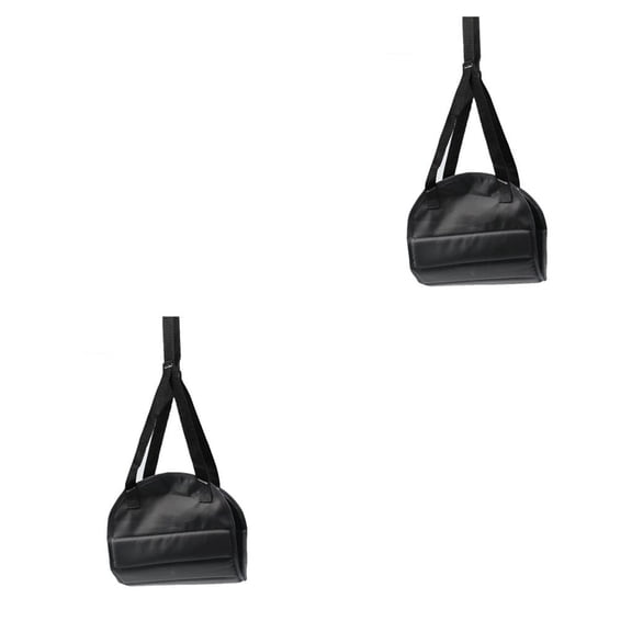 Hamaca portátil Yuarrent para reposapiés de viaje con bolsa de almacenamiento 43x22x1cm