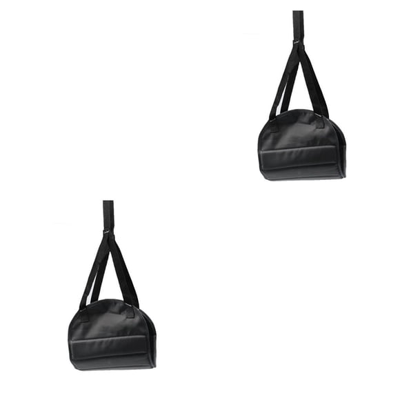 Hamaca portátil Yuarrent para reposapiés de viaje con bolsa de almacenamiento 43x22x1cm