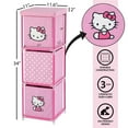 thumbnail image 3 of Hello Kitty Kids' Storage Tower, Pink, 3 of 7