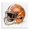 Red Football Helmet Study, variant on Stupell Industries Eclectic Red Football Helmet Canvas Art, 17 x 17, by Creative Studio