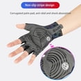 thumbnail image 5 of 1 par de guantes cortos de ciclismo Deckon, accesorios antideslizantes que absorben los golpes, guantes de bicicleta de carretera Half Deckon para deporte 2XL Kuyhfg Bienvenido a Kuyhfg, 5 of 5