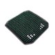 thumbnail image 3 of Funda de asiento con cuentas de madera, almohadilla refrescante para asiento, decoración versátil, masaje cuadrado Verde, 3 of 8