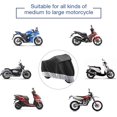 thumbnail image 4 of Funda para motocicleta 245 X 105 X 125 CM (plateada) Funda para motocicleta Funda impermeable Funda para motocicleta para exteriores, 4 of 5