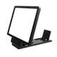 thumbnail image 5 of Seitruly Soporte para amplificador de pantalla 3D, lupa plegable para teléfono móvil, soporte HD, soporte para amplificador de vídeo, soporte para negro 2piezas, 5 of 6