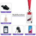 thumbnail image 6 of Deago 5 Pieces Phone Lanyard Universal Crossbody Cell Phone Lanyards Nylon Patch Adjustable Shoulder Neck Strap Compatible with Most Smartphones, 6 of 7