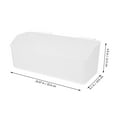 thumbnail image 2 of Tineasur Hanging Baskets for Kitchen Cabinet Door Organizer White 1Pack, 2 of 8