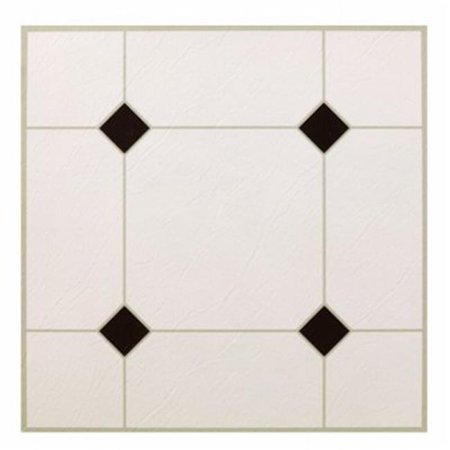 30pc Blk Wht Floor Tile Walmart Com