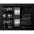 thumbnail image 2 of Carson, Brian 14x12 Black Modern Framed Museum Art Print Titled - Geometry No 11, 2 of 5