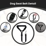 Adjustable Safety Harness For Cats Dogs Car Travel Adjustable Dog Car Harness Seat Belt - Safety Restraint For Travel, Sizes XS To L Adjustable Mesh Harnesses For Dogs Adjustable Safety Harness For Cats Dogs Car Travel Adjustable Dog Car Harness Seat Belt - Safety Restraint For Travel, Sizes XS To L Adjustable Mesh Harnesses For Dogs