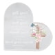 thumbnail image 1 of Adorno de corazón de acrílico transparente con versículo bíblico inspirador religioso, decoración de escritorio para mujer, para oficina y dormitorio., 1 of 14