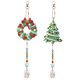 thumbnail image 1 of (SMDZ08) Adorno DIY Serie Navideña: Corona Y Navidad (diamante Doble Cara 2 Piezas), 1 of 9