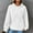 White, variant on AOOCHASLIY Christmas Tops Fashion Women's Casual Long Sleeve Round Neck Ladies Sweatshirts Tops Blouse Plain Hoodie