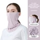 thumbnail image 4 of Máscara de protección solar de seda de hielo, anti-ultravioleta, cubierta para el cuello, protección de la piel, pañuelo para la cabeza montado en las orejas, 4 of 5