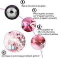 thumbnail image 3 of Kit de Globos de Cumpleãnos, 110 Piezas Kit de Guirnalda de Globos Rosa, Globo Guirnalda Arco Globo de Decoración de Fiesta para Bodas, Fiestas de Cumpleaños, Aniversario, Graduación, 3 of 4