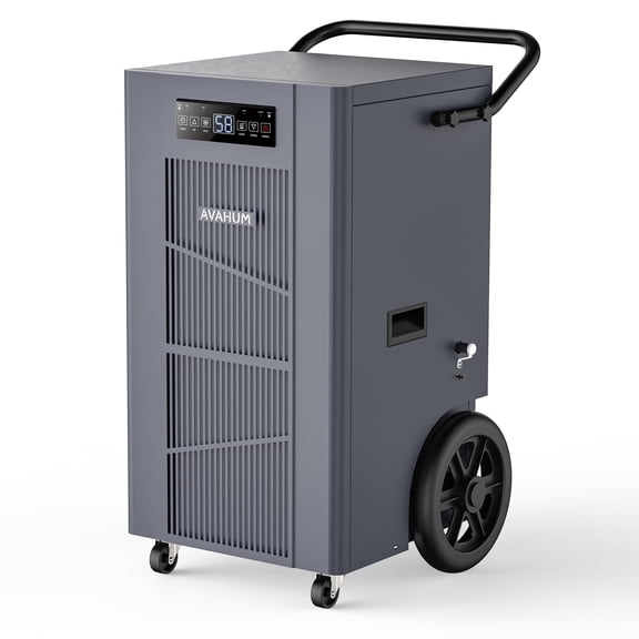 AVAHUM 320 Pints Commercial Dehumidifier with Pump for 8,000 sq. ft, Industrial Dehumidifier for Basements and Job Sites