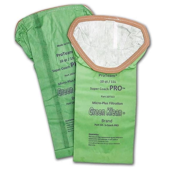 GK-S-Coach-PRO Replacement Vacuum Bag (10/Carton)