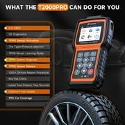 FOXWELL T2000 PRO TPMS Programming Tool, TPMS Relearn Tool, Car TPMS Reset Tire Pressure Sensor Activate Program-ming Scan Tool Upgraded of T1000, Lifetime Free Update