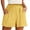 Yellow, variant on Linen Shorts for Women, Audhol Women's Summer Linen High Waisted Casual Thin Wide Leg Shorts Shorts for Women Black L