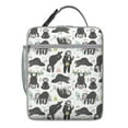 thumbnail image 4 of Sloth Insulated Lunch Bag Box Teen Reusable Lunch Tote Bag Fit Most Bento Boxes Lunch Tote Portable Bag Work Hiking, 4 of 5