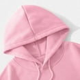 thumbnail image 5 of FAWUUDO Valentines Gift for Her Womens Hooded Sweatshirt Long Sleeve Pullover Printed Graphic Casual Romantic Cozy Holiday Wear Pink 2XL, 5 of 7