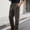 Dark Gray, variant on Xdegoge Men's Ribbed Corduroy Trousers Casual Straight Leg Loose Fit Drawstring Pants with Pockets Lightweight Comfy Vacation Wide Leg Sweatpants