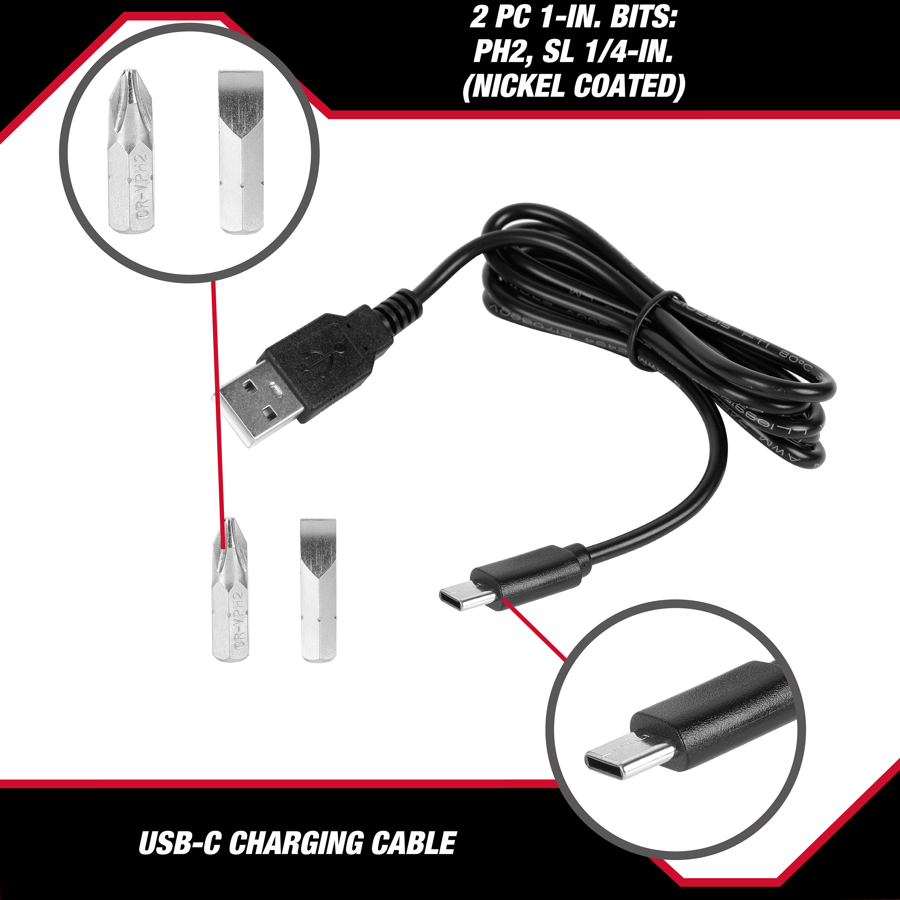 Hyper Tough 4-Volt Max Lithium-Ion Angle Grip Screwdriver with Charger