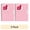 Pink, variant on (2 pack) Mead 1 Subject Wide Ruled Notebook, 8" x 10.5", Black, Poly, Spiral, 100 Sheets