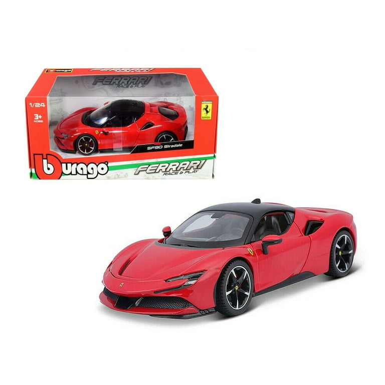 Ferrari F12 TDF Red 1/24 Diecast Model Car by Bburago 