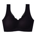 thumbnail image 4 of RMGVDSD Womens Comfort Bras Minimizer Bras For Women No Underwire Full Coverage Bras Seamless Soft Support Plus Size Lifting Bra Comfortable Everyday Bra, 4 of 4