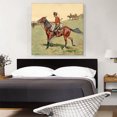 thumbnail image 2 of ARTCANVAS Hussar Russian Guard Corpse 1892 Canvas Art Print by Frederic Remington - Size: 36" x 36" (0.75" Deep), 2 of 9