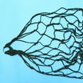 thumbnail image 2 of OULII Olive Green Rope Hammock Nylon Mesh Sleeping Net Bed Comfortable Lightweight Outdoor Use, 2 of 6